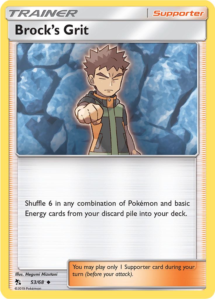 Brock's Grit 53/68 - Sun & Moon - Hidden Fates - Card Haven