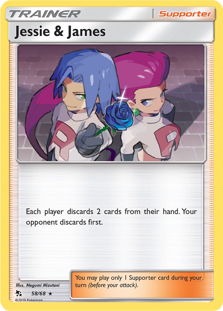 Jessie and James 58/68 - Sun & Moon - Hidden Fates - Card Haven