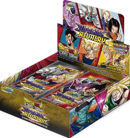 Dragon Ball Super Unison Warrior B13 UW4 Supreme Rivalry Booster Box